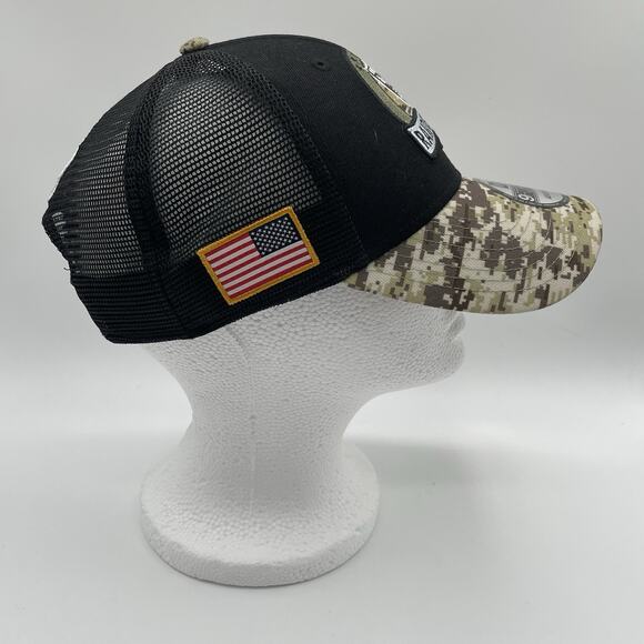 New Era Las Vegas Raiders Salute To Service Hat STS 9FORTY Adjustable 2022 - Picture 7 of 14